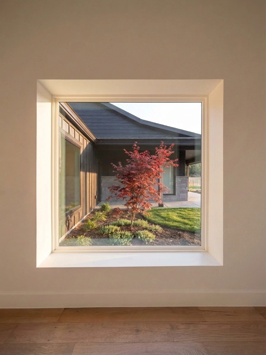 Belton Residence architectural detail by Architect Jonathan Malott, AIA